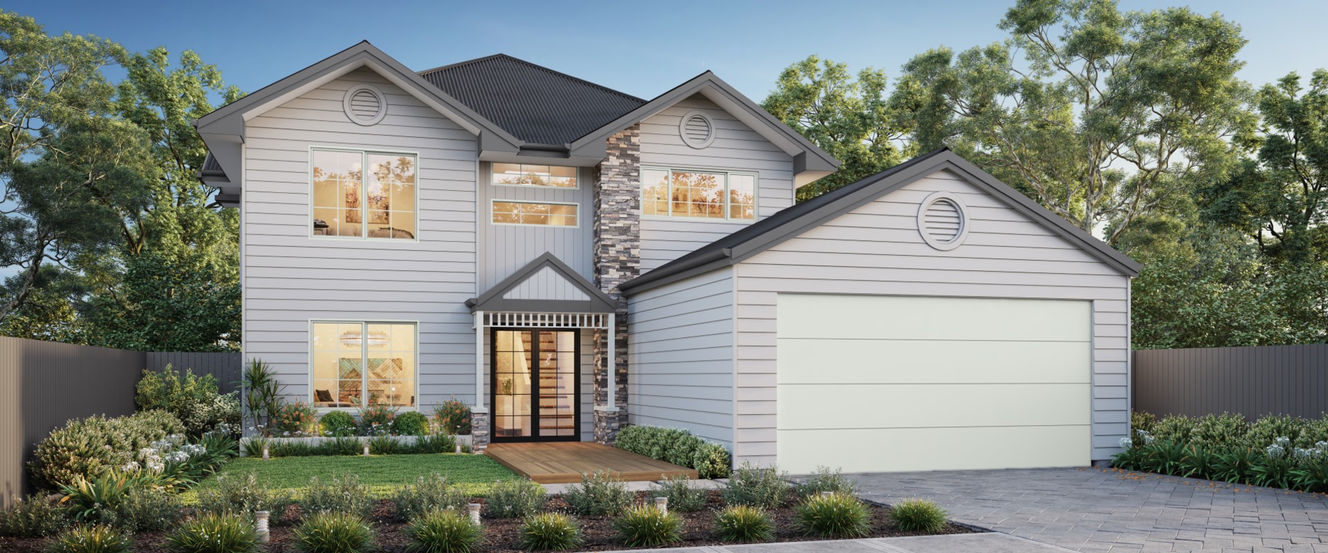 Norfolk Homes Development Site Custom & Affordable Two Storey Home